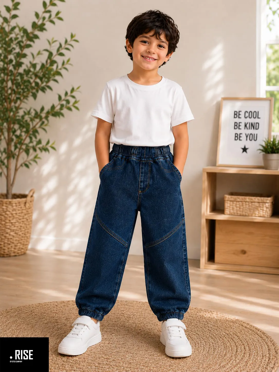 بنطلون جينز استيك كحلي - G-TEX SHOP